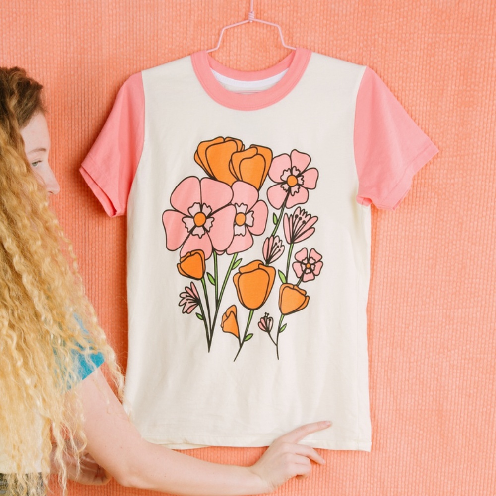 Big Bud Press California Poppy T shirt